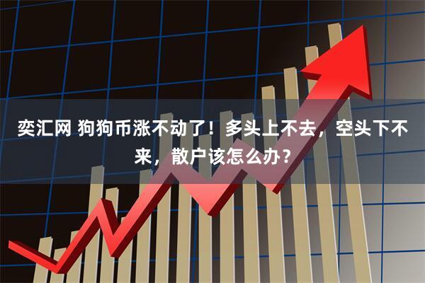 奕汇网 狗狗币涨不动了！多头上不去，空头下不来，散户该怎么办？