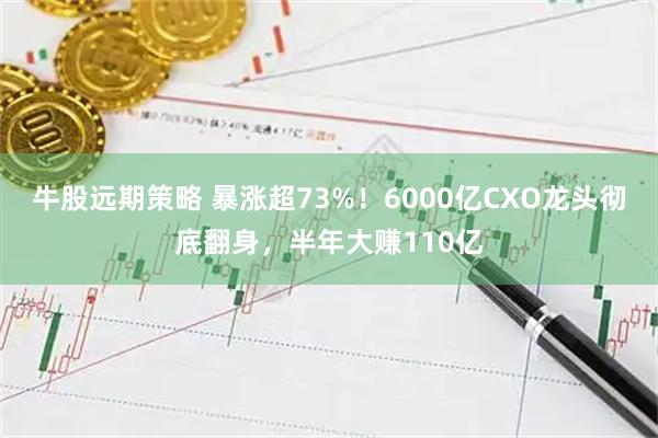牛股远期策略 暴涨超73%！6000亿CXO龙头彻底翻身，半年大赚110亿